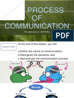 Lesson 1 The Communication Process