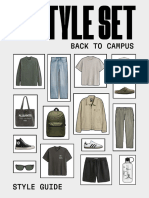 Men's Back To Campus Style Guide