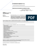 Informe N°01 Mensual Abrl Taracalle