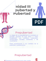 Unidad 3 Prepubertad y Pubertad