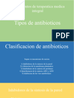Tipos de Antibioticos