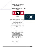 Año de La Unidad Paz y Desarrollo - Monografia Preliminar.