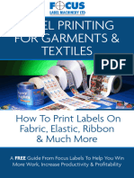 Focus Label Printing GarmentsTextiles