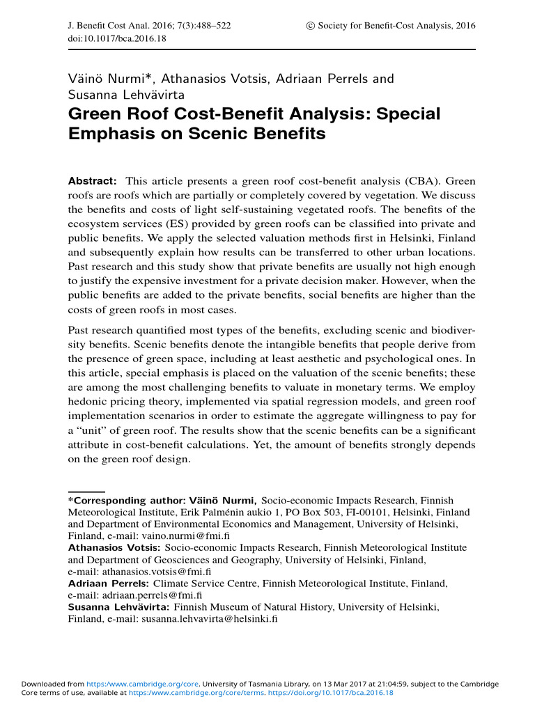 Stunning Green Roof Values And Benefits image