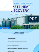 Presentation of Heat Recovery Energy Audit