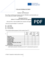 Students Questionnaire Voyage