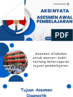 Aksi Nyata Asesmen Awal Pembelajaran