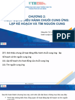 Quản trị Chuỗi Cung ứng Chương 2a Full