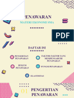 Materi Ekonomi Sma Penawaran