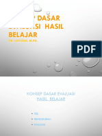 Materi Konsep Evaluasi