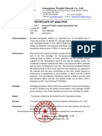 HbA1c Rapid Quantitative Test COA - F20718B03AD