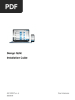 Desigo Optic Installation Guide