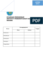 Standar Mutu SPMI Isi Pembelajaran Pengasuhan