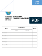 Standar Mutu SPMI Proses Pembelajaran Pengasuhan