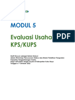 Draft Modul 5_Evaluasi Usaha KPS atau KUPS_no test