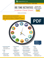 LEISURE TIME ACTIVITIES - Bulgarian