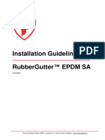 Rubbergutter Sa Installation Guidelines EN