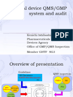 Medical Device QMS - GMP System and Audit