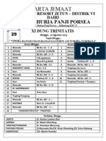 Minggu, 20 Agustus 2023 (Panji Porsea)