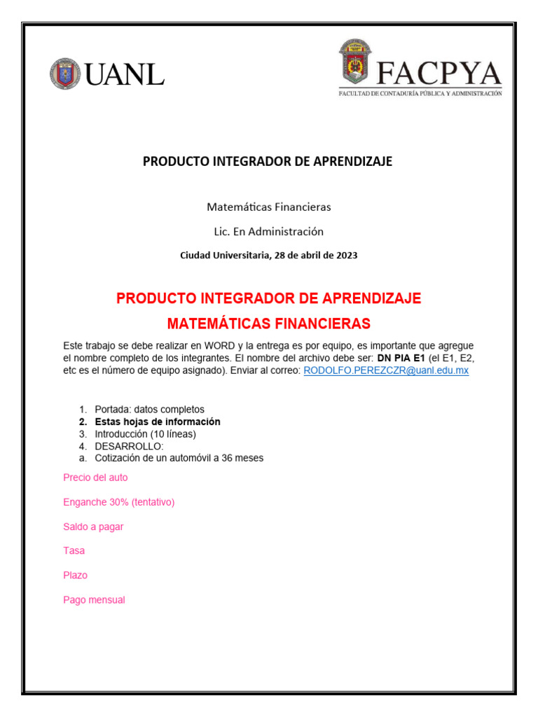Portada para Matemáticas Financieras | PDF | Deuda | Economias
