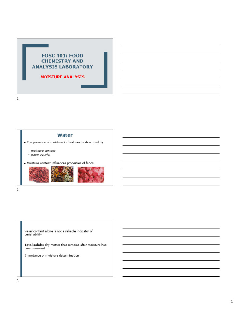 Lecture guide 2 pdf water water quality