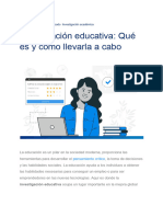 Investigacion Educativa Tres