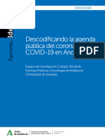 Descodificando La Agenda Pública Del COVID-19 en Andalucía