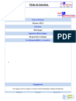 Fiche de Fonction Métrologue Meriem