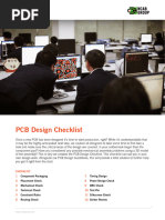 NCAB PCB Design Checklist 210413