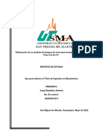 Elaboración de Un Análisis de Tiempos de Ciclo para Torneado y Maquinado Fixer