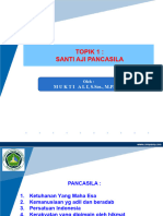 MINGGU 1 Santi Aji Pancasila Landasan Dan Tujuan Pendidikan Pancasila