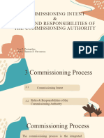 Commissioning Process 3.13.2 Electives 1