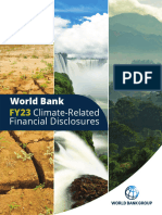 World Bank Climate Disclosure FY23