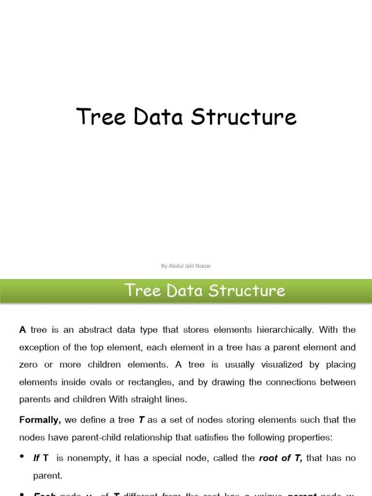 Tree Data Structure | PDF | Theoretical Computer Science | Algorithms ...