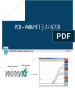 PCR Variante Si Aplicatii