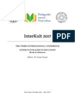 PČović - Interkult 2017, Knjiga Rezimea