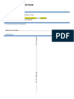 Bulletin Dinscription