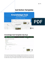 Knowledge Hub Notion Template - NhatNguyenDS