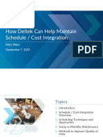 AACE Webinar - How Deltek Can Help Maintain Schedule and Cost Integration 2023-09-07