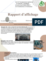 Rapport D'affichage