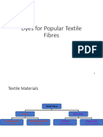 Lecture Note 4 - Dyes For Popular Textile Fibres