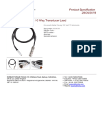 Product Specification 28/05/2019: Part Number EAN Bar Code NATO Number Accuracy Operates Between