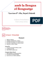 Llengua I Llenguatge