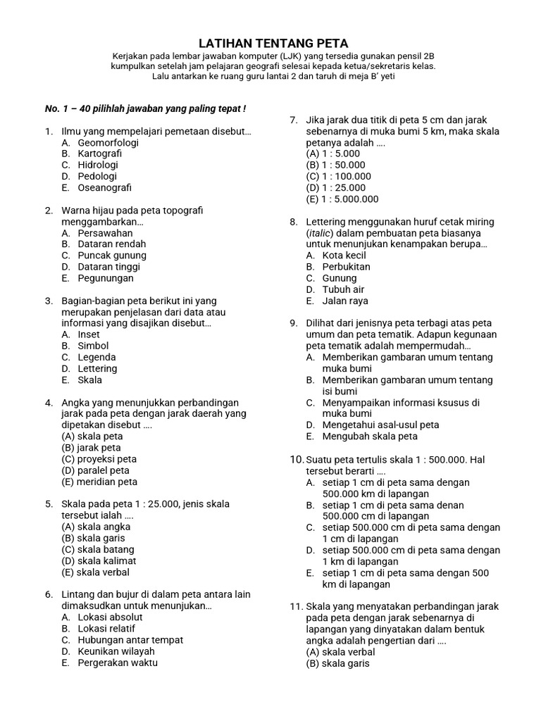 Latihan Peta Pdf1692943555 Pdf