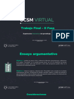 Proyecto Final II Fase - Ensayo Argumentativo