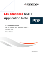 LTE Standard: MQTT Application Note