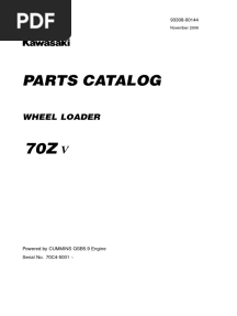 Kawasaki 70zv Parts Manual