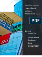 International Business Association: The 2nd Annual IBA