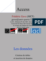 Cours Access