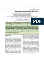 3 Trend Analysis of Area, Production and Productivity of Minor Millets in India Sathish Kumar M